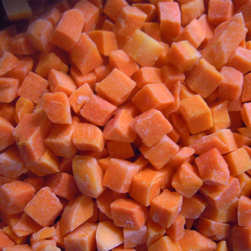 Carrot diced