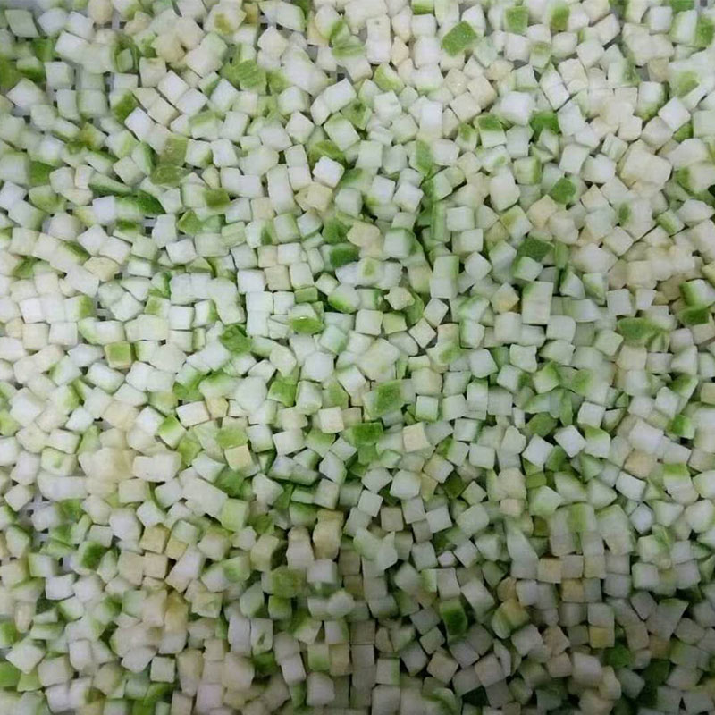 Zucchini dice