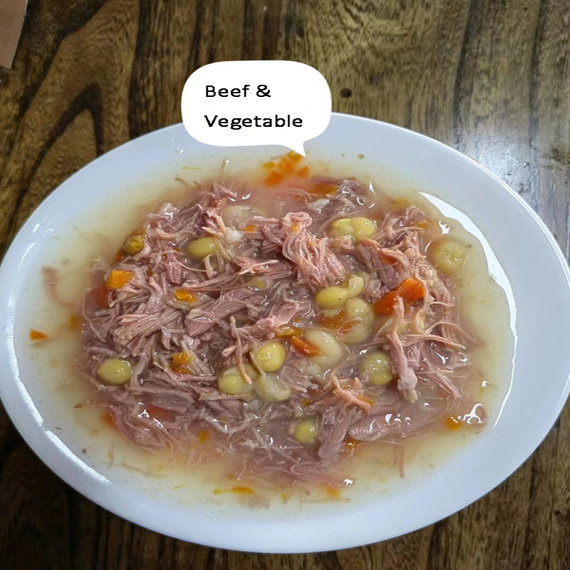 Pet Food for Dog-Beef+Vegetable
